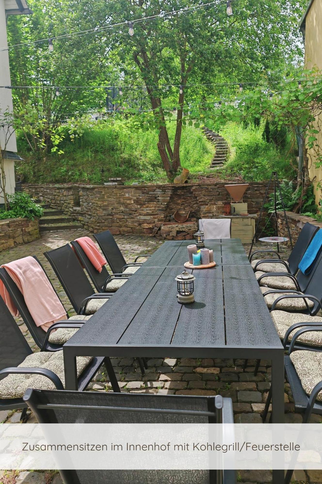 Hofgut Eveshausen - Das Ferienhaus In Der Natur Fuer Familien Und Gruppen Dommershausen Kültér fotó